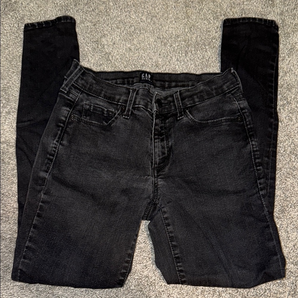 GAP Black Skinny Jeans Modern Fit